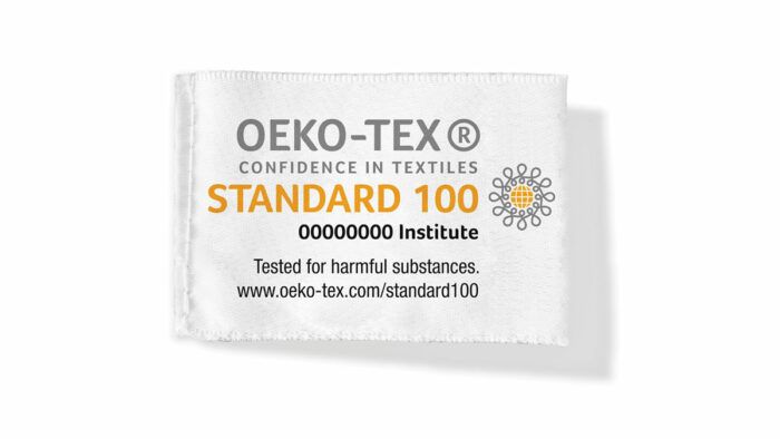 Stands for product safety: Standard 100 by OEKO-TEX