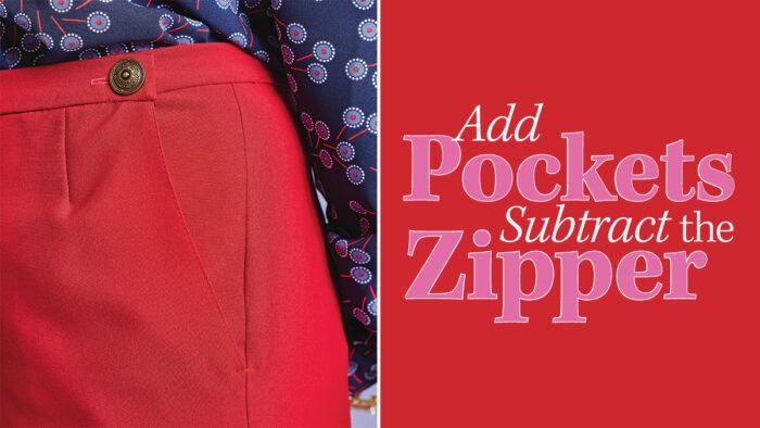 how to sew zipper side pocket easy tutorial / shorts zippered side