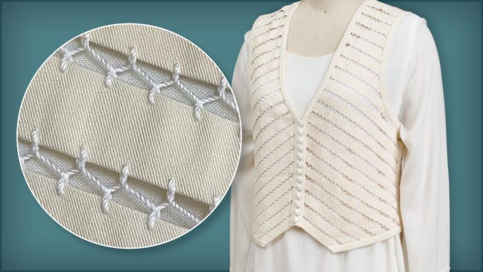 Runway Sewn Your Way Technique: Becky Fulgoni's Delicate Stitching