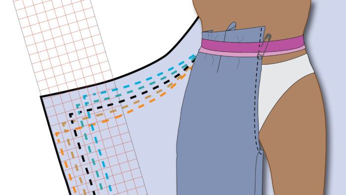 Top Down, Center Out Crotch Seam Adjustments - Threads