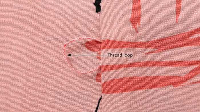 Sewing Glossary: How To Sew a Button Loop Tutorial – the thread