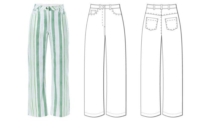 Anna Pant Sewing Pattern – Casual Patterns – Style Arc