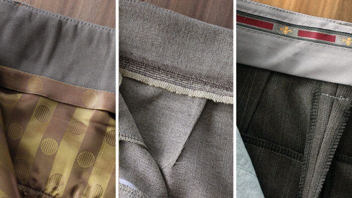 My Favorite Trouser-Making Details, Part 4: Waistband Finishes