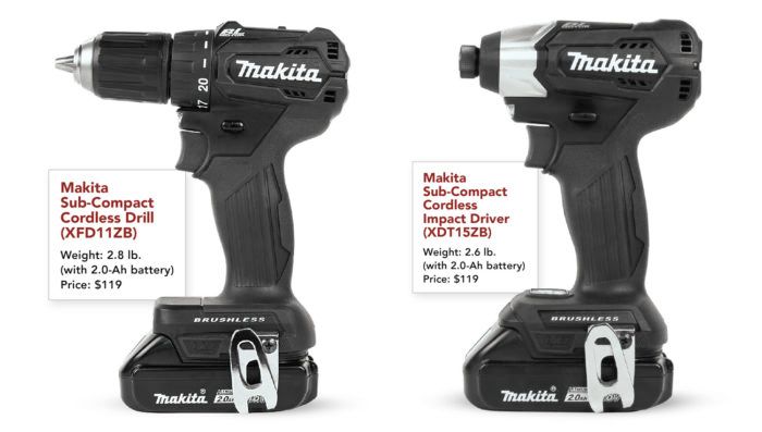 Makita 18v sub online compact drill