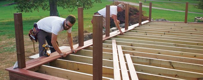 Deck Joist Span Chart Fine Homebuilding