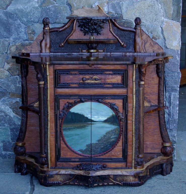 adirondack rustic art furniture - FineWoodworking