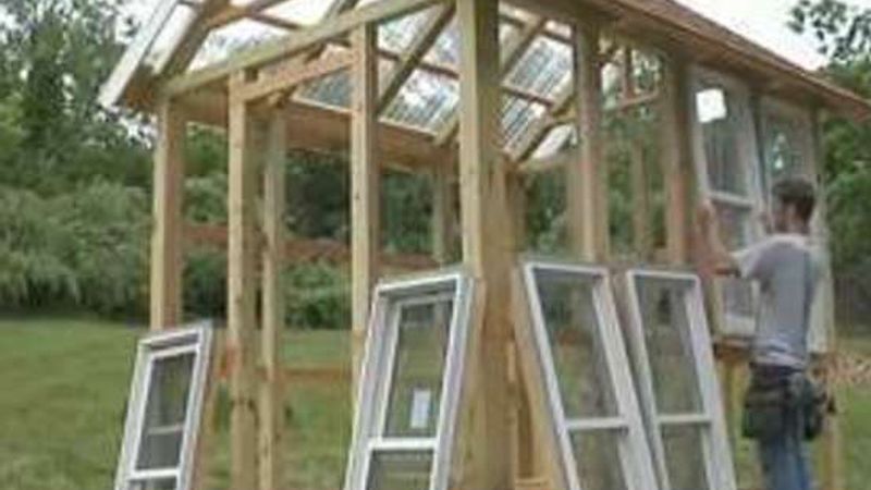 Build a Garden Shed - Windows and Door Furring