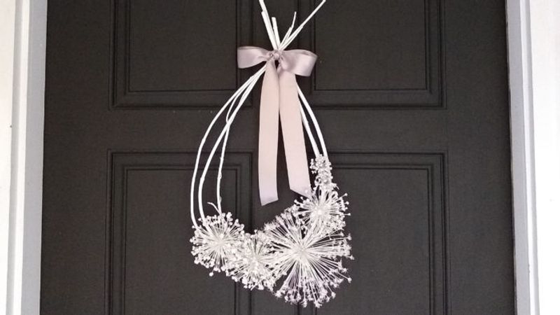 Make an Allium Winter-Solstice Wreath