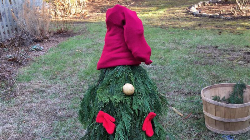 Build a Holiday Garden Gnome