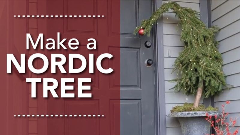 How to Make a Nordic Tree for the Holidays