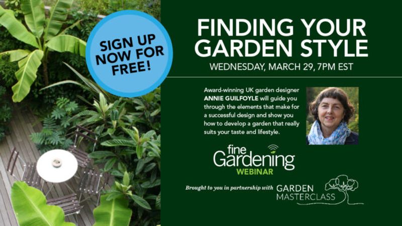 Finding Your Garden Style (Webinar)