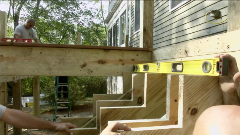 How To Properly Install Stair Stringer Hangers - Fine Homebuilding