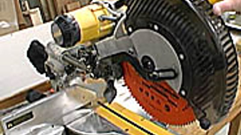 Dw718 best sale miter saw