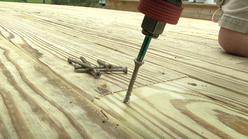 How to Fasten Pressure-Treated Decking - Fine Homebuilding