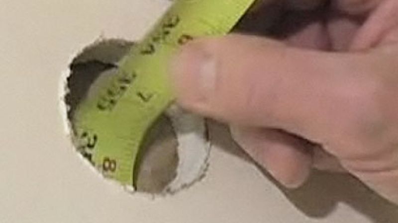 How To Fish Wire Through A Wall With A Tape Measure 