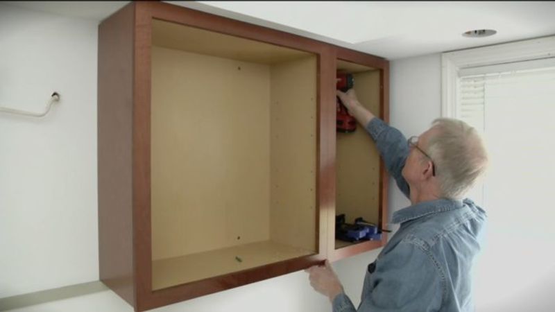 How to Install & Hang Cabinets By Yourself