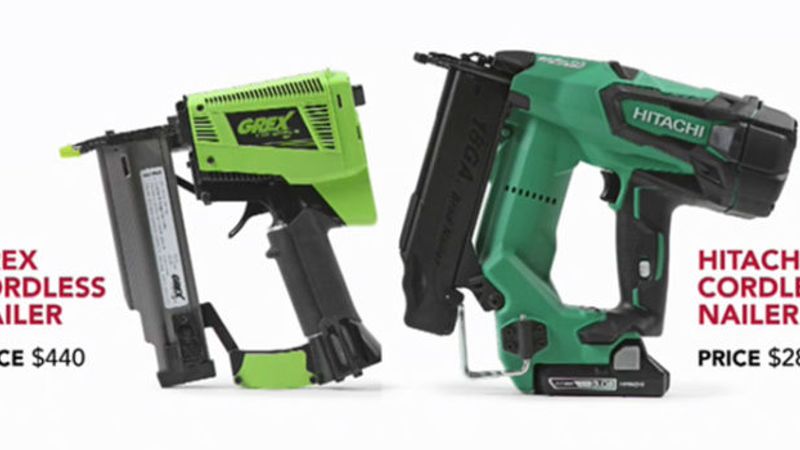 Grex 2024 cordless nailer