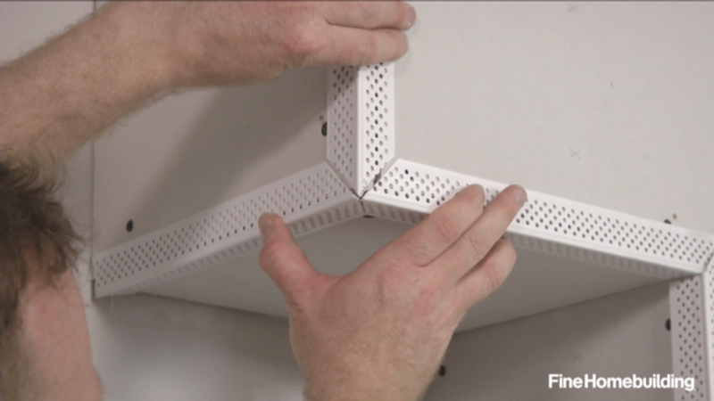 How to Install Vinyl Corner Bead - Fine Homebuilding