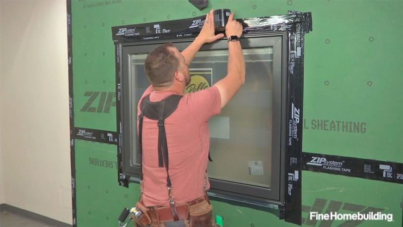 Installing ZIP System Sheathing: Rough Openings With Flashing Tape - Fine  Homebuilding