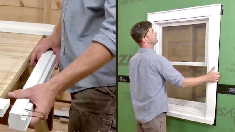 Easy Tool for Installing Window and Door Trim 