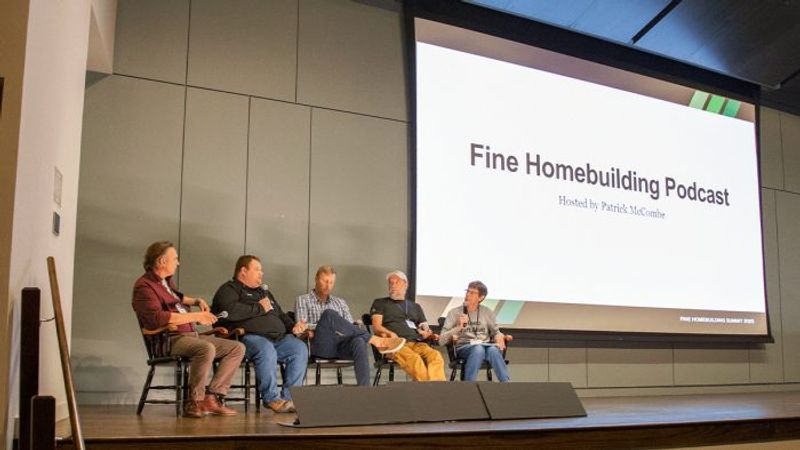 The FHB Podcast: LIVE From the 2025 Fine Homebuilding Summit - Fine ...