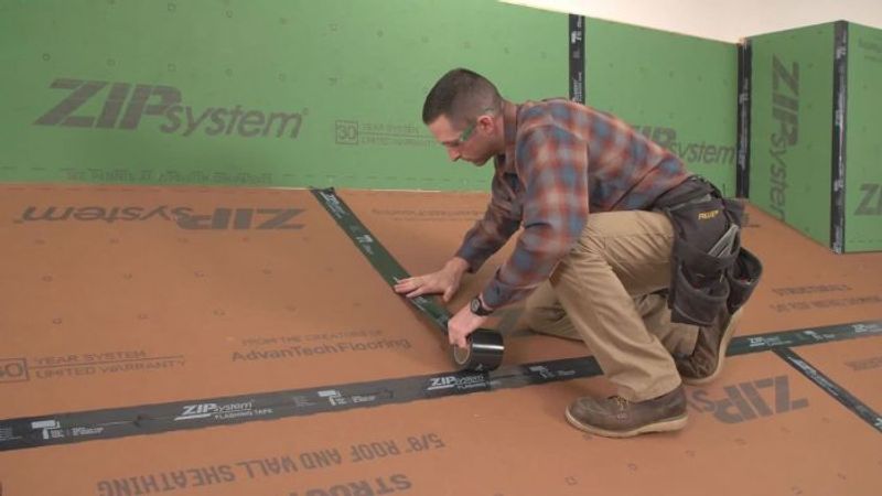 Installing ZIP System Sheathing: Taping Seams and Corners - Fine  Homebuilding