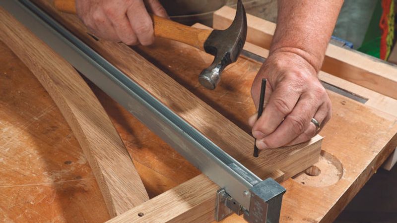 A Simpler Way to Offset Drawbore Joinery - FineWoodworking