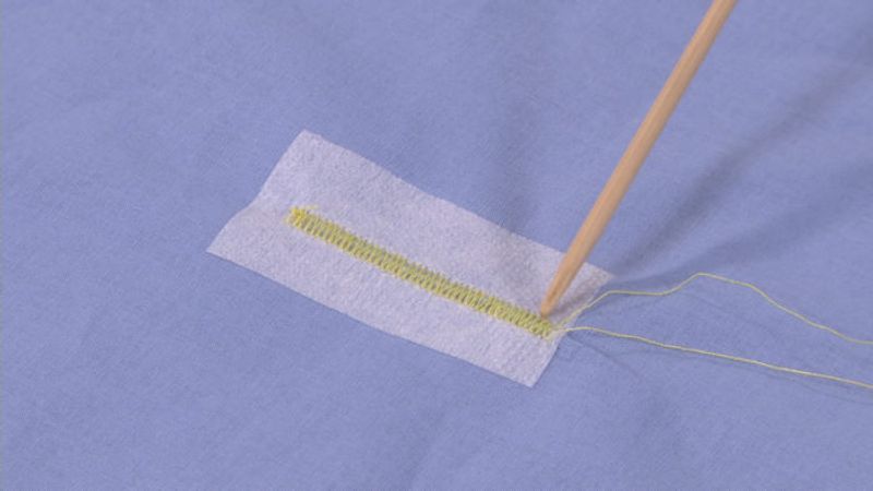 Video: How to Repair a Stray Snip - Threads