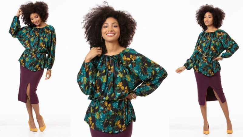 How to Make a Gathered Raglan Blouse {Sewing Pattern} - It's Always Autumn