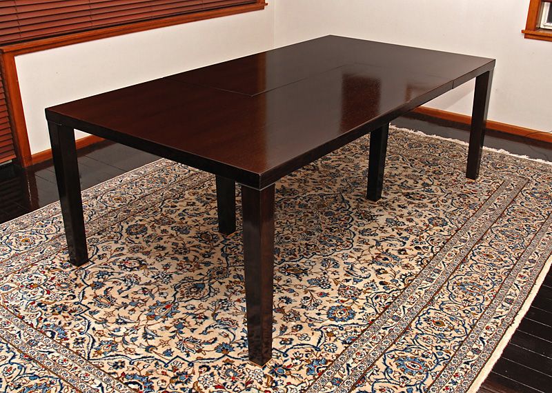 Wenge veneer table - FineWoodworking