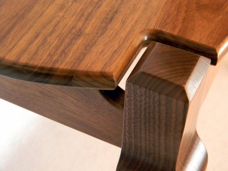 Walnut End Tables with Koa Inlay - FineWoodworking