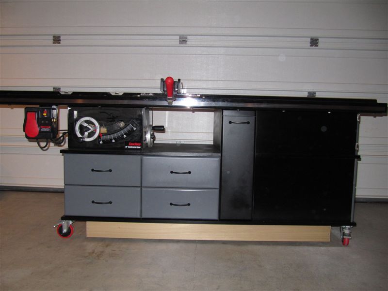 My Sawstop and Router mobile cabinet. - FineWoodworking