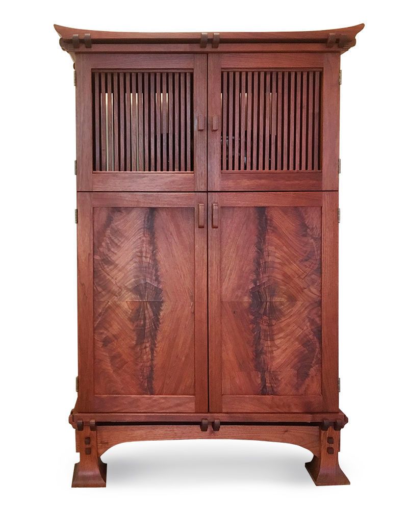 W276 JapaneseInspired Armoire FineWoodworking