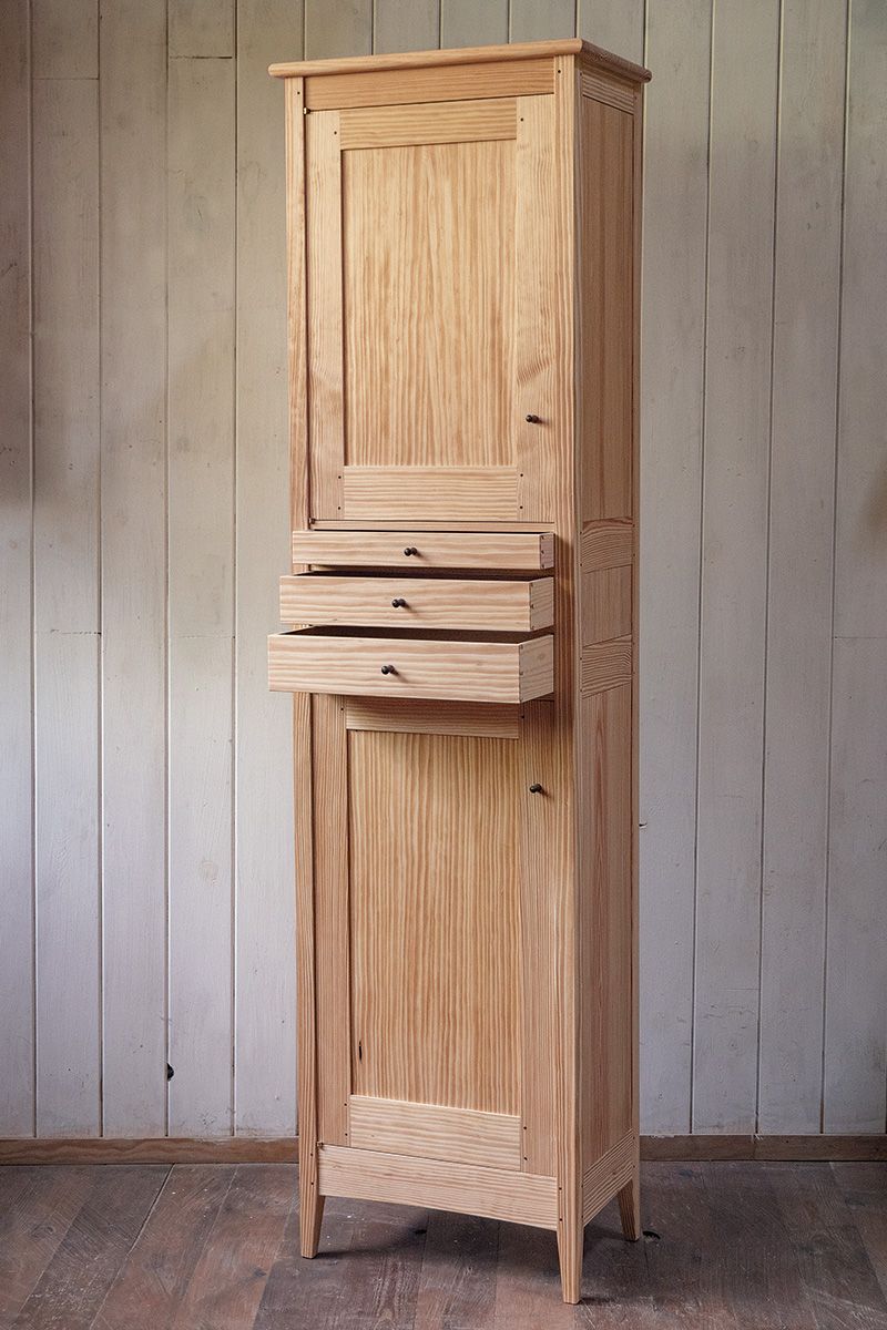 shaker-style cabinet with drawers