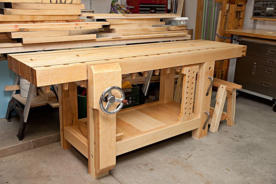 Split Top Roubo Workbench - FineWoodworking