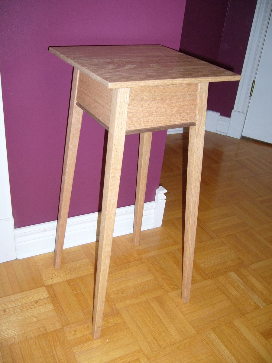 Elegant Tapered & Splayed Legs Table - FineWoodworking